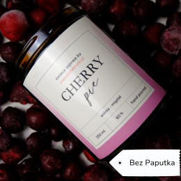 Cherry Pie - Świeca Sojowa - Bez Paputka