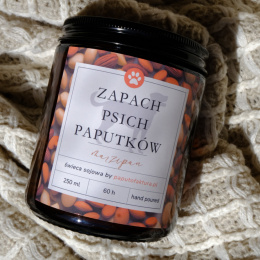 Marzipan - Świeca Sojowa - Psie/Kocie Paputki
