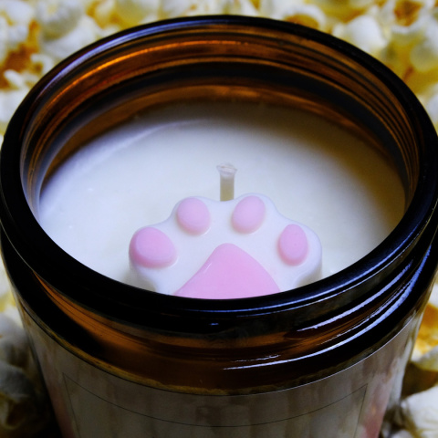 Świeca Sojowa z Personalizacją i Paputkiem 250 ml Świeca Sojowa z Personalizacją i Paputkiem 250 ml