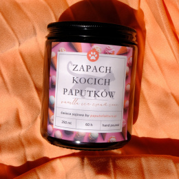 Vanilla Ice Cream Cone - Świeca Sojowa - Psie/Kocie Paputki